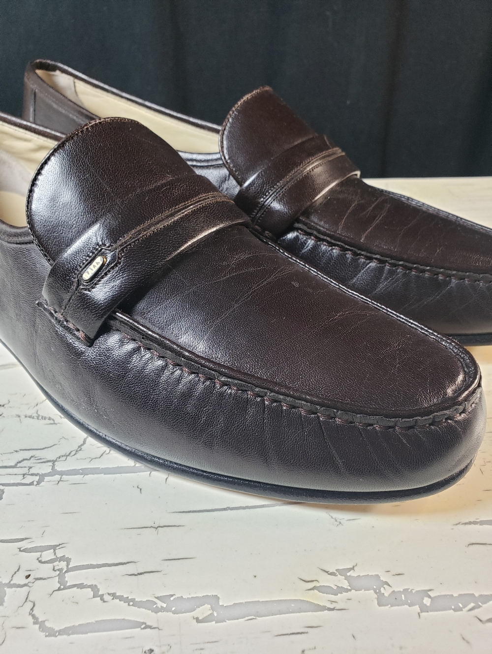 Bally 'Mathew' Loafer in Dark Brown - Men's size 12 - Picture 7 of 16